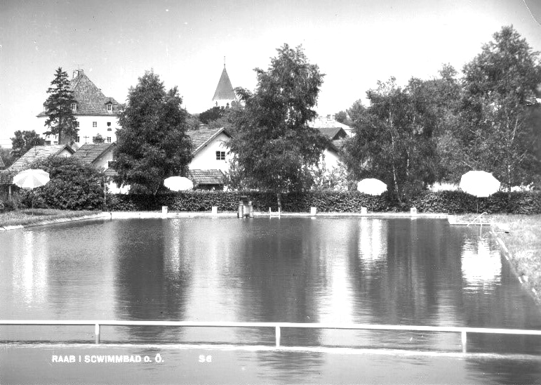 Schwimmbad Raab 1960